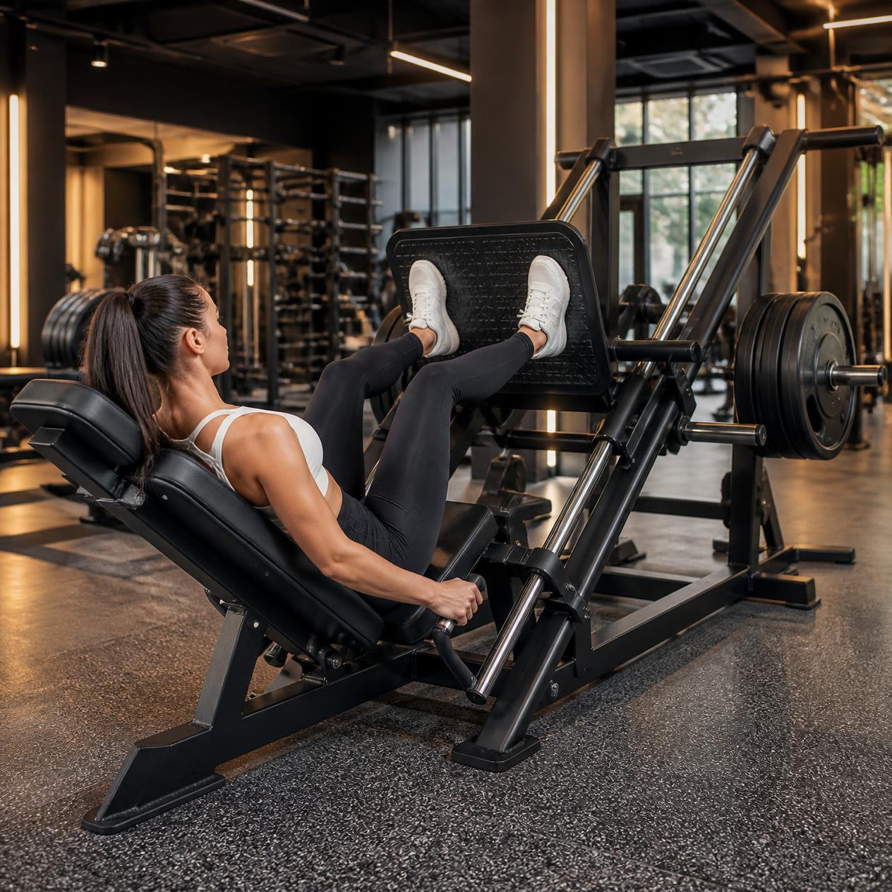 Presse à cuisses (leg press)